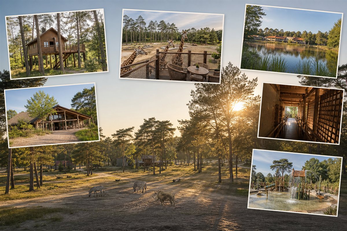 Collage de safari à Beekse Bergen