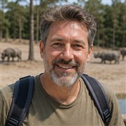 Daniel R., en visite en famille