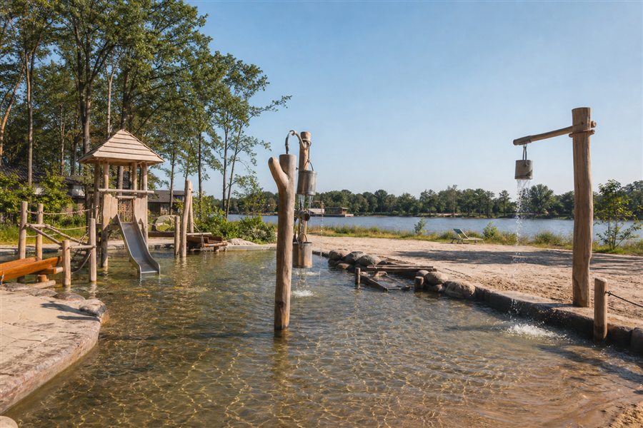Aire de jeux aquatiques à Speelland Beekse Bergen